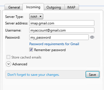 save password setting not retained in outlook for mac